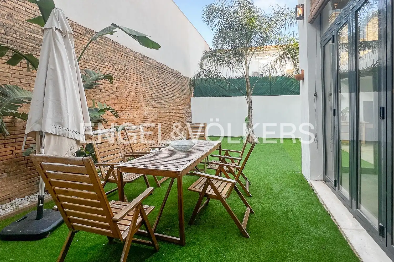 Terrace of Houses for rent in Alfafar  with Air Conditioner, Heating and Private garden