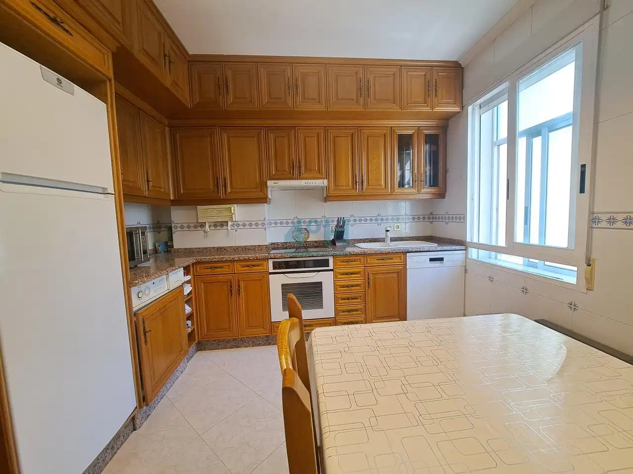 Kitchen of Flat for sale in Ourense Capital   with Heating, Storage room and Furnished