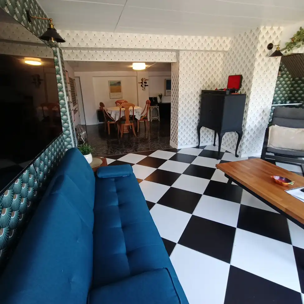 Sala d'estar de Casa o xalet en venda en Murcia amb Piscina