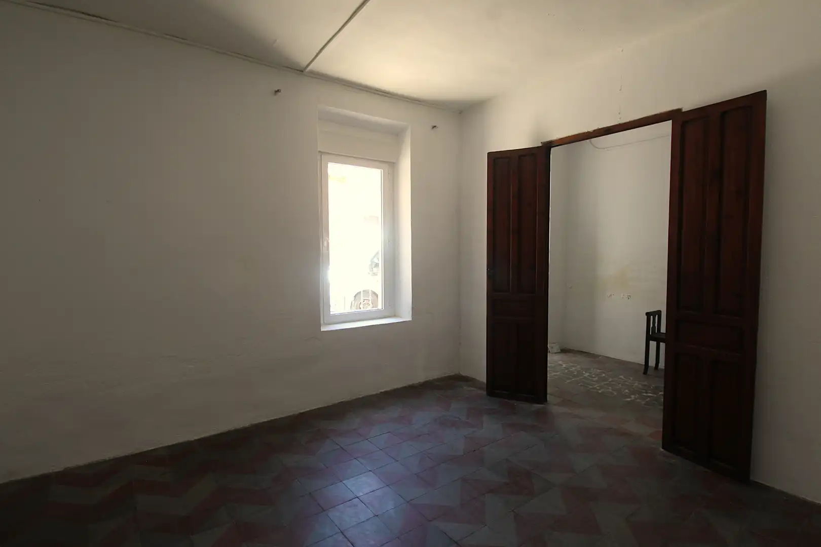 Sala de estar de Casa adosada en venta en Almansa con Terraza y Trastero