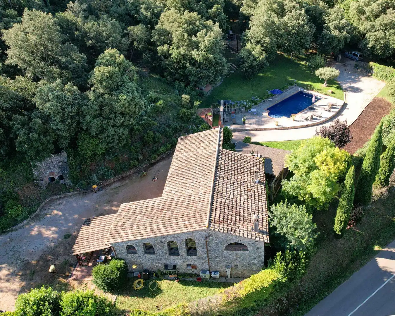 Exterior view of Country homes for sale in Esponellà  with Heating, Private garden and Terrace