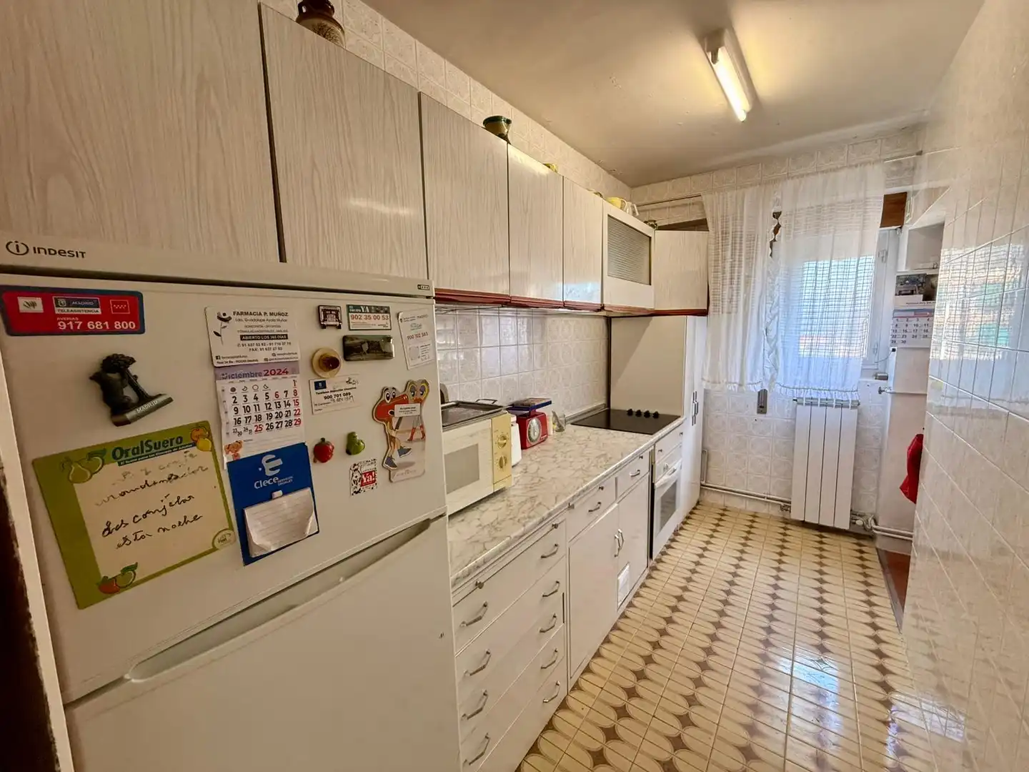 Kitchen of Flat for sale in Madrid  with Heating, Terrace and Furnished