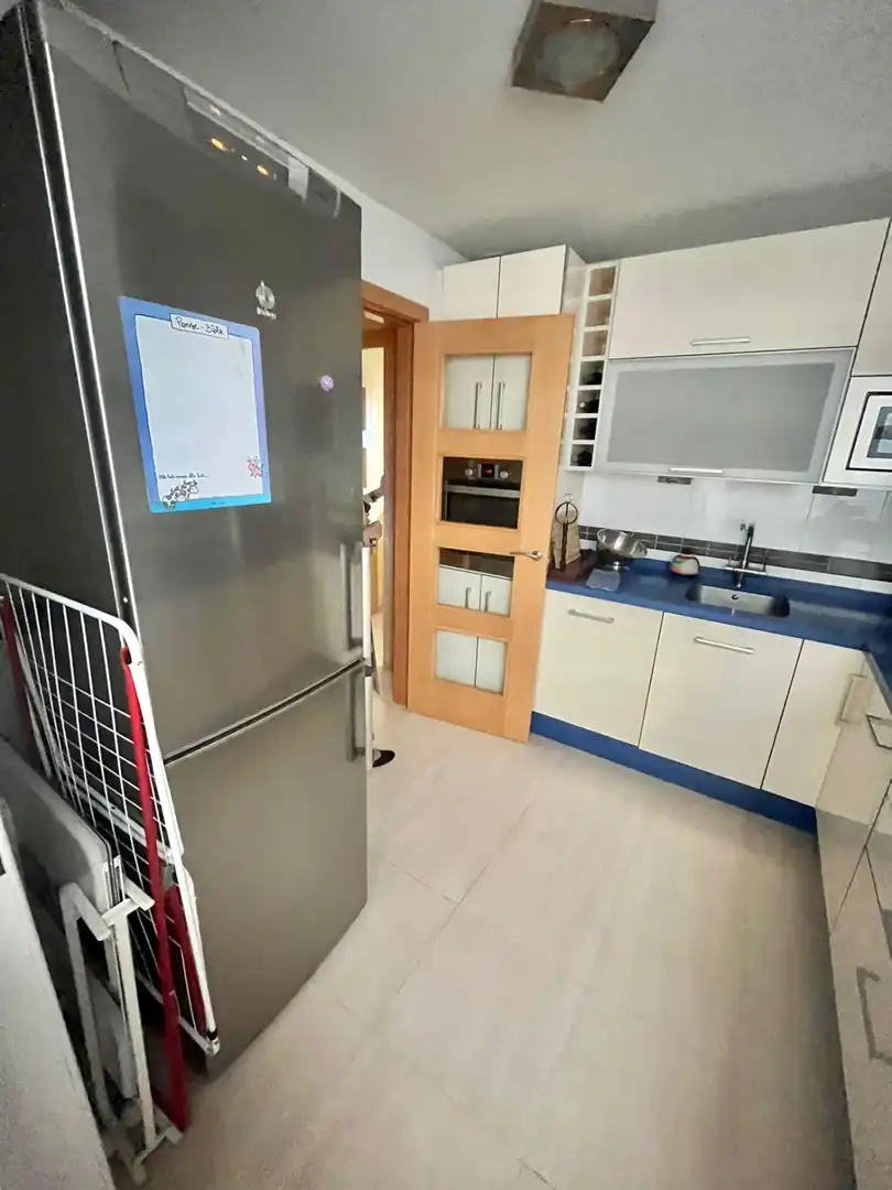 Cocina de Planta baja en venta en Almería con Aire acondicionado, Jardín privado y Terraza