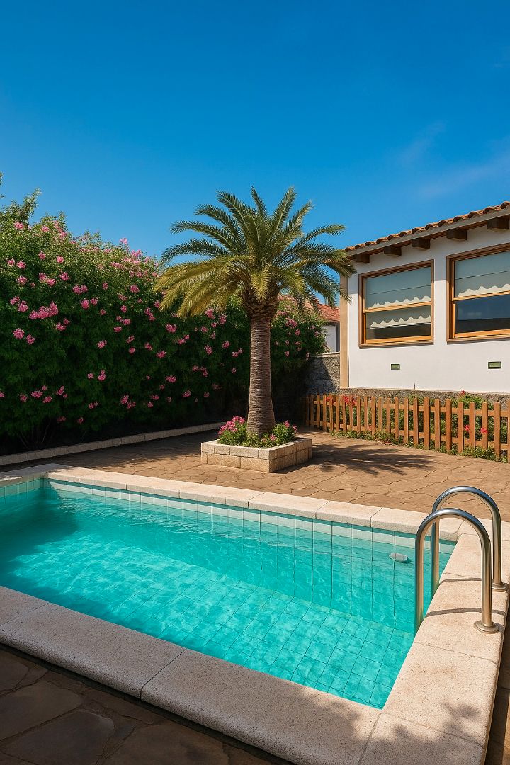 Piscina de Casa o xalet en venda en San Cristóbal de la Laguna amb Jardí privat, Terrassa i Piscina