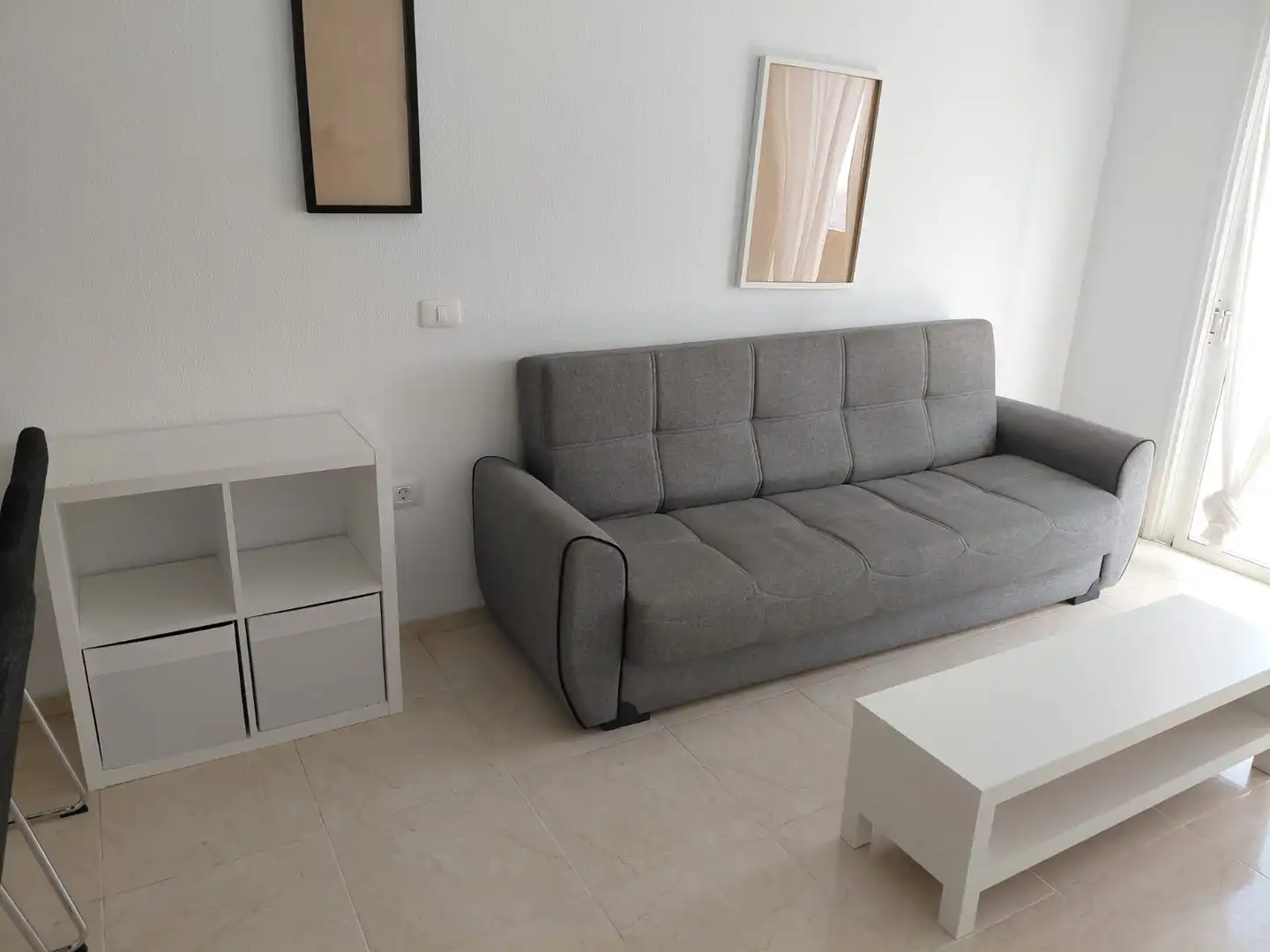 Sala de estar de Apartamento de alquiler en Candelaria con Amueblado, Horno y Lavadora