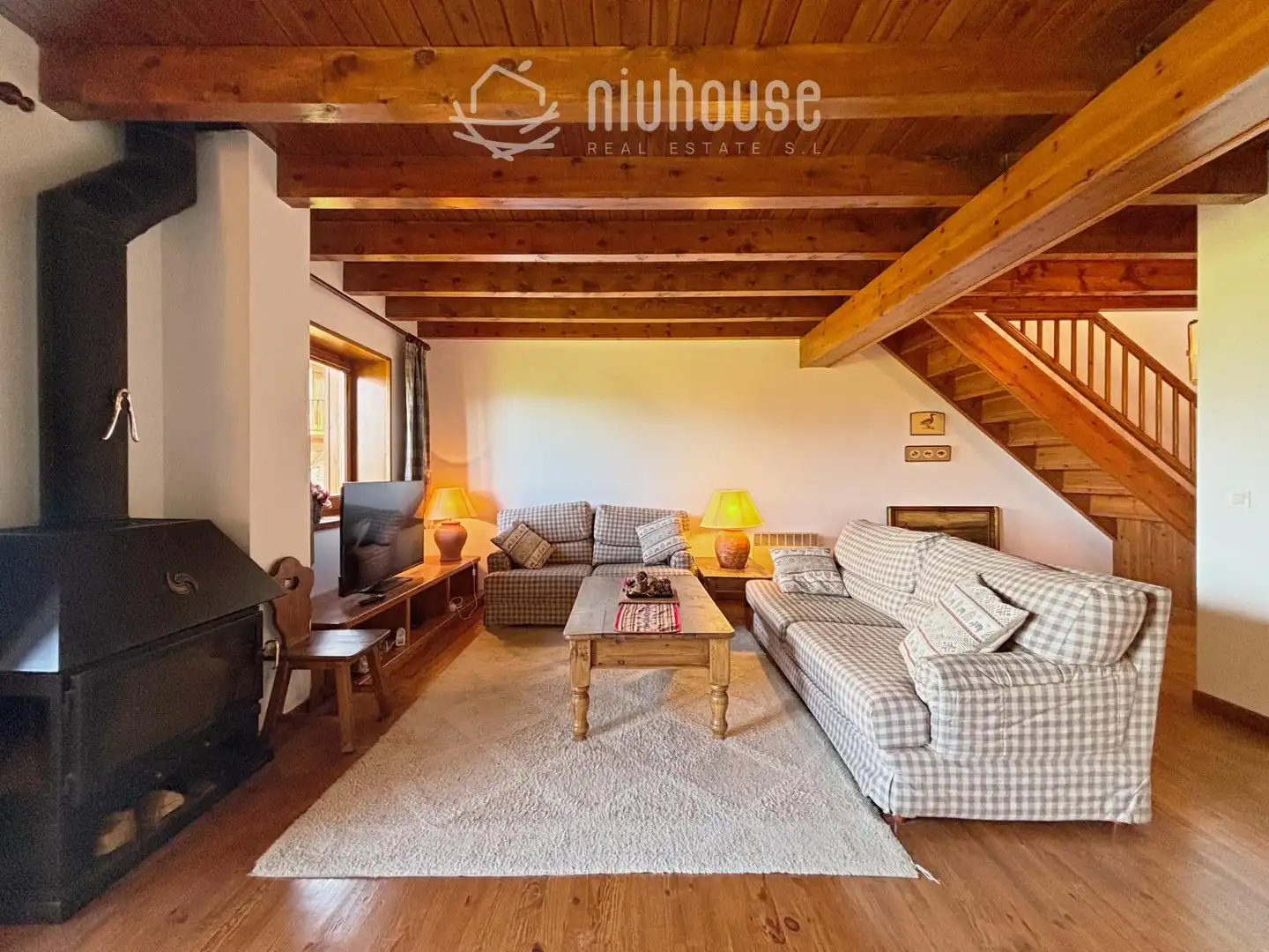 Sala de estar de Dúplex en venta en Palau - de - Cerdagne