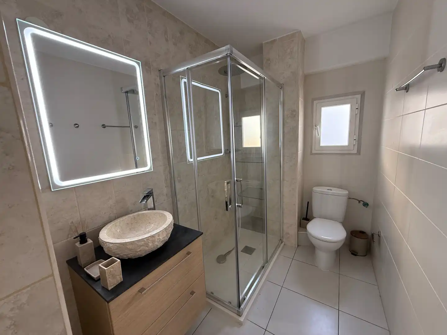 Bany de Apartament de lloguer en Dénia amb Calefacció, Terrassa i Traster
