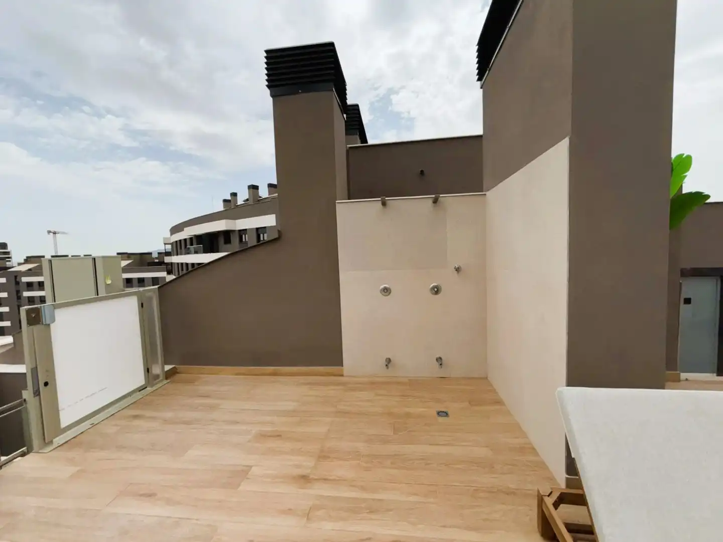 Terraza de Piso de alquiler en Murcia con Aire acondicionado, Calefacción y Terraza
