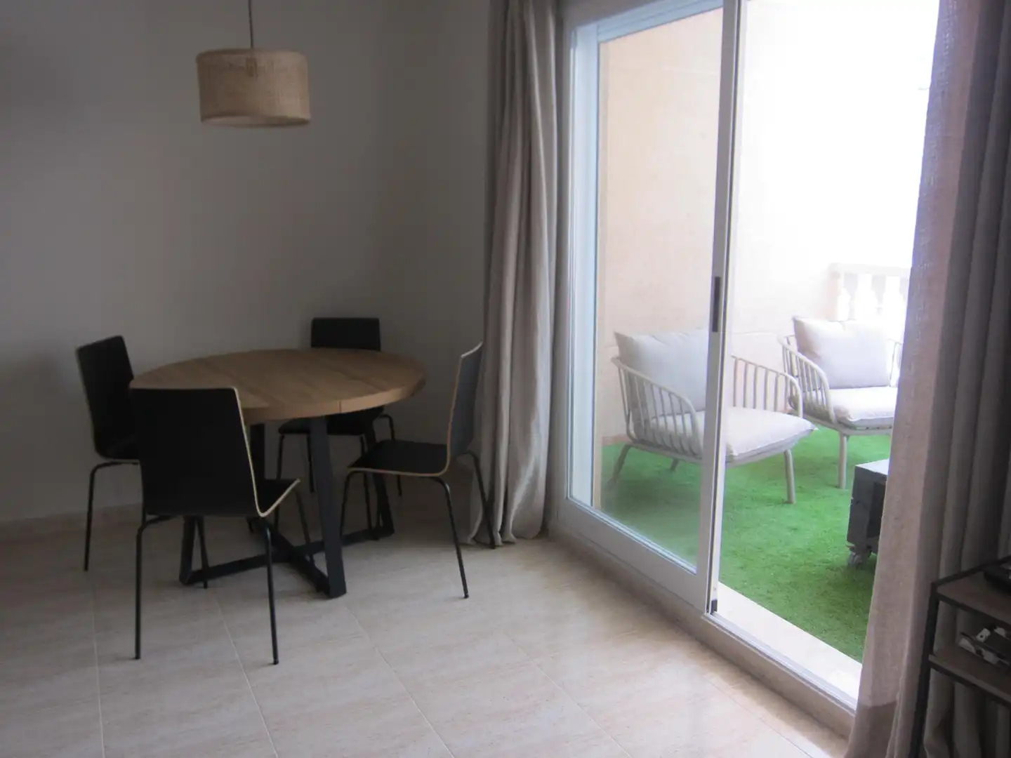 Comedor de Apartamento de alquiler en Moncofa con Aire acondicionado, Calefacción y Terraza