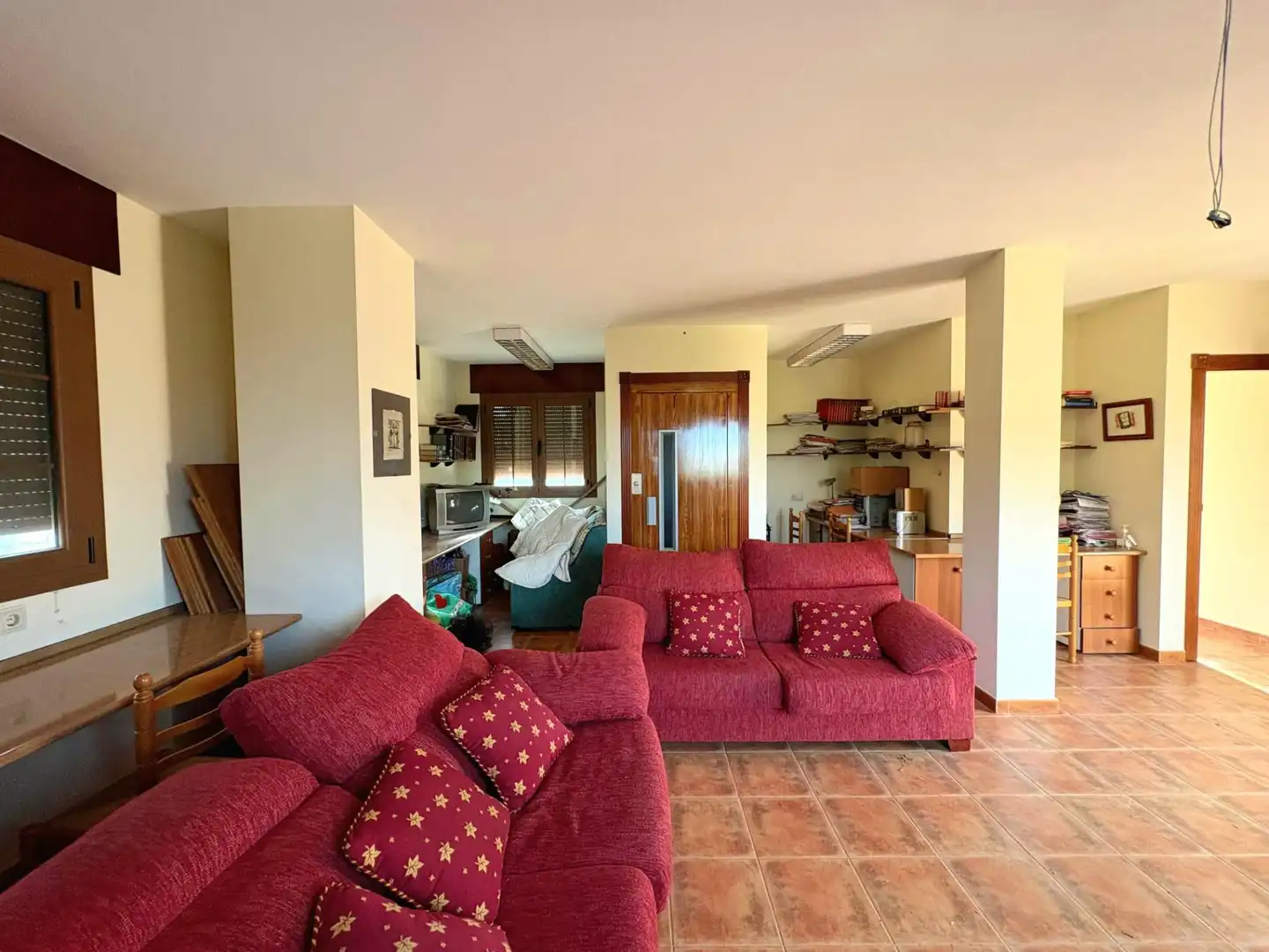 Sala d'estar de Casa o xalet en venda en Murcia amb Aire condicionat, Calefacció i Jardí privat