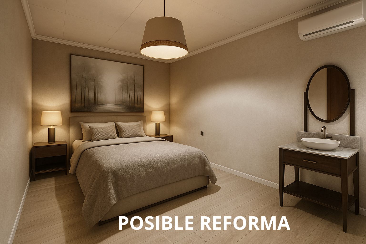 Bedroom of Flat for sale in Santa Coloma de Gramenet  with Air Conditioner, Terrace and Balcony