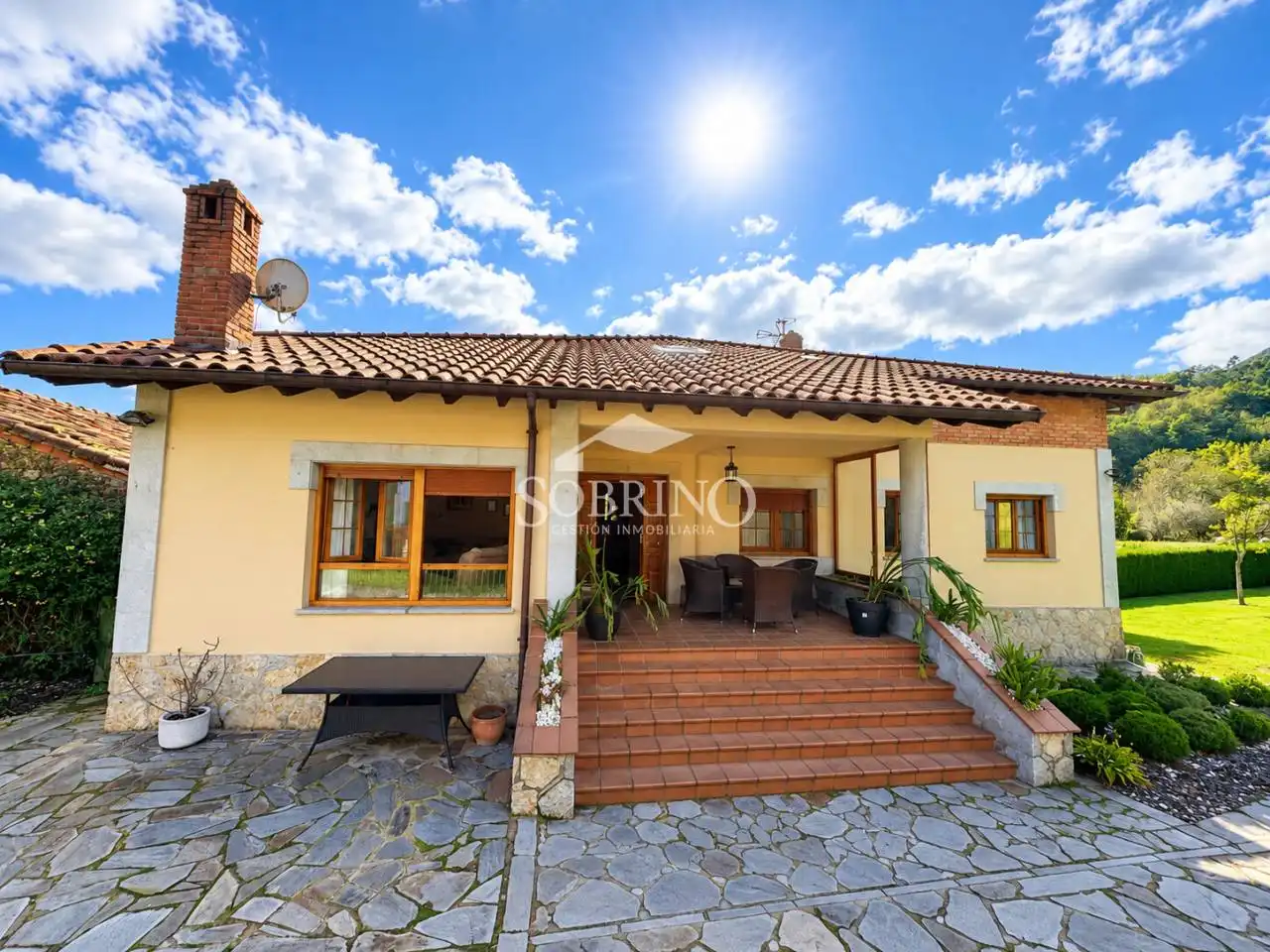 Jardín de Casa o chalet en venta en Vibaña - Ardisana - Caldueño