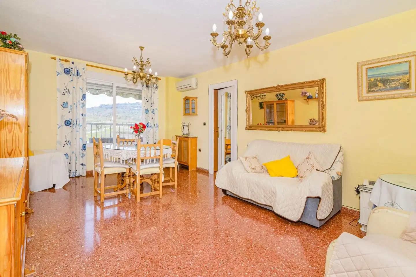 Dining room of Flat for sale in Granada  with Air Conditioner