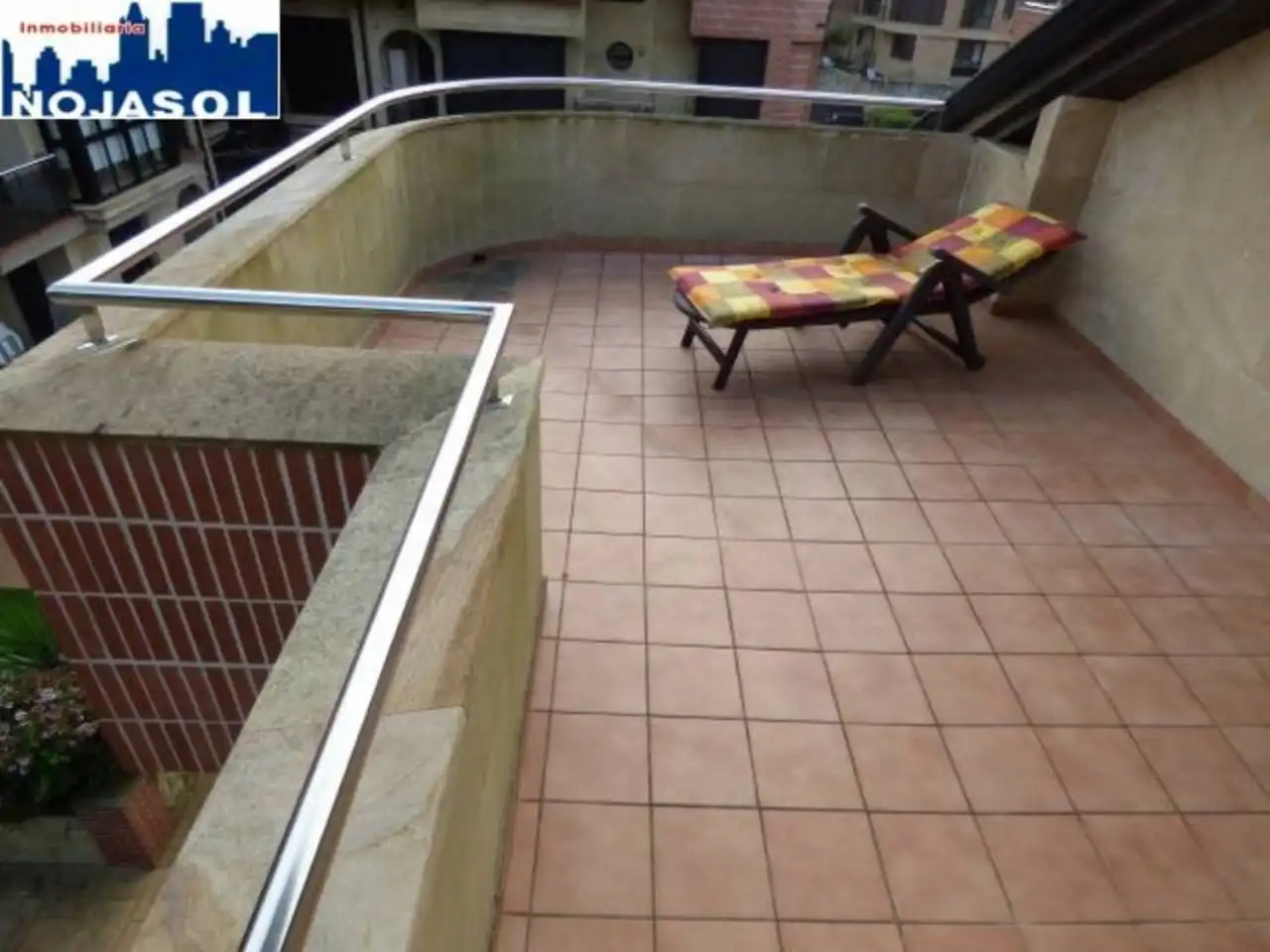 Terrassa de Àtic de lloguer en Noja amb Calefacció, Terrassa i Moblat
