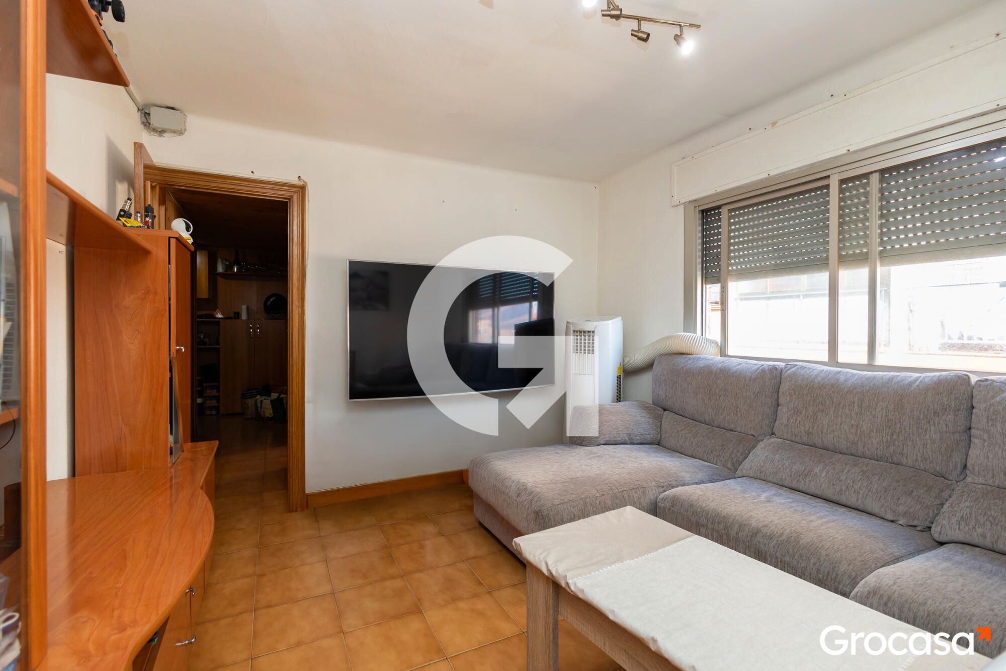 Sala de estar de Piso en venta en El Prat de Llobregat con Calefacción y Horno