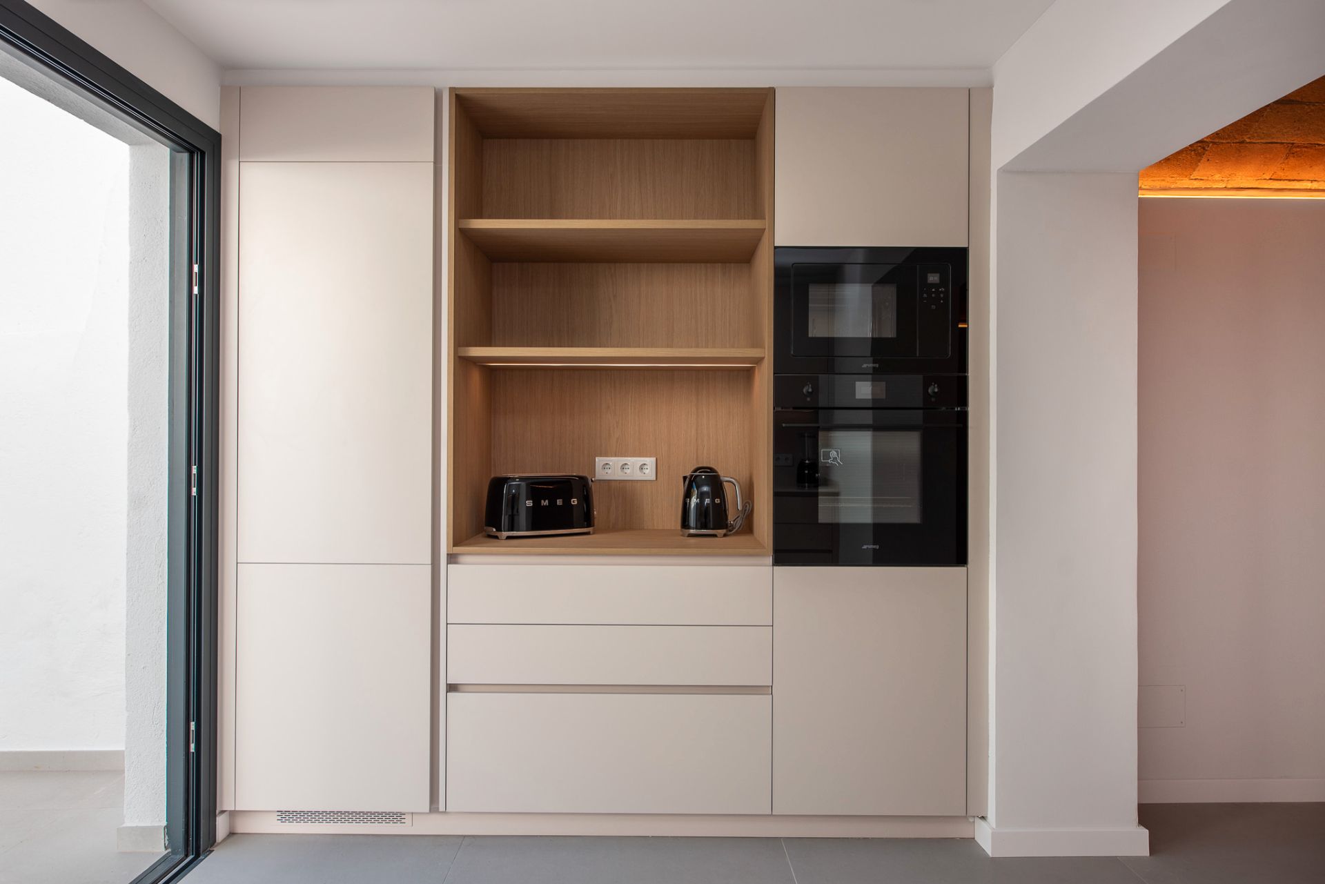 Kitchen of Single-family semi-detached for sale in Sant Feliu de Guíxols  with Heating, Parquet flooring and Terrace