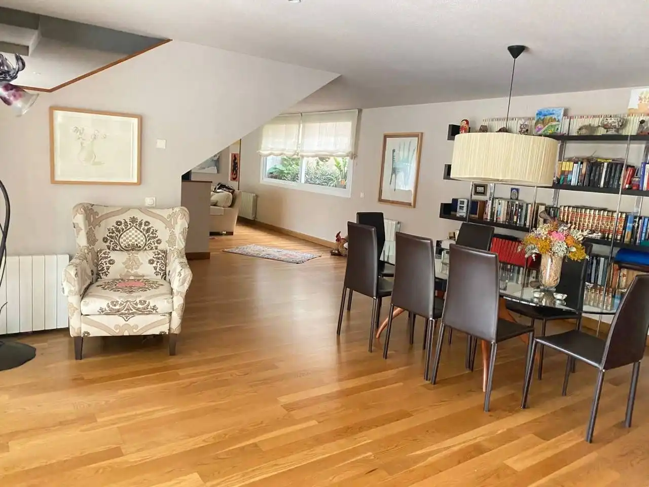 Dining room of Houses for sale in Molina de Segura  with Air Conditioner, Private garden and Parquet flooring