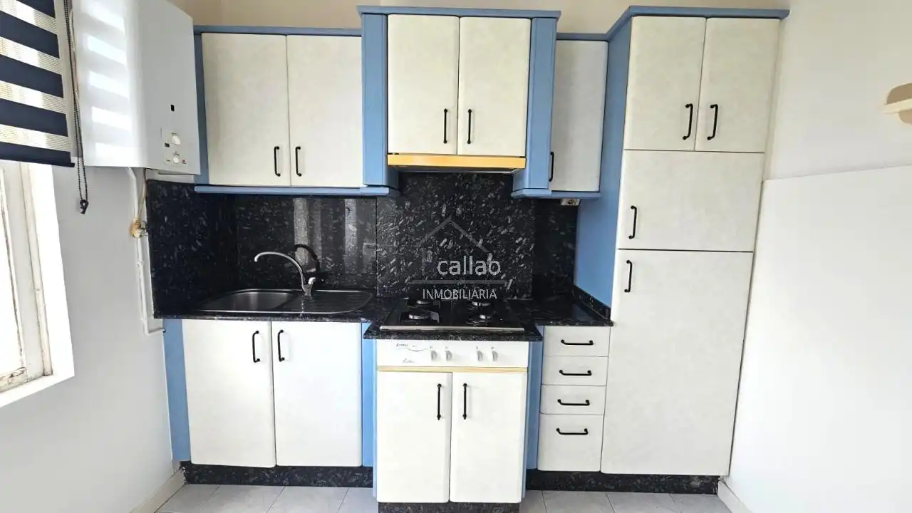Kitchen of Flat for rent in Ferrol  with Heating and Storage room