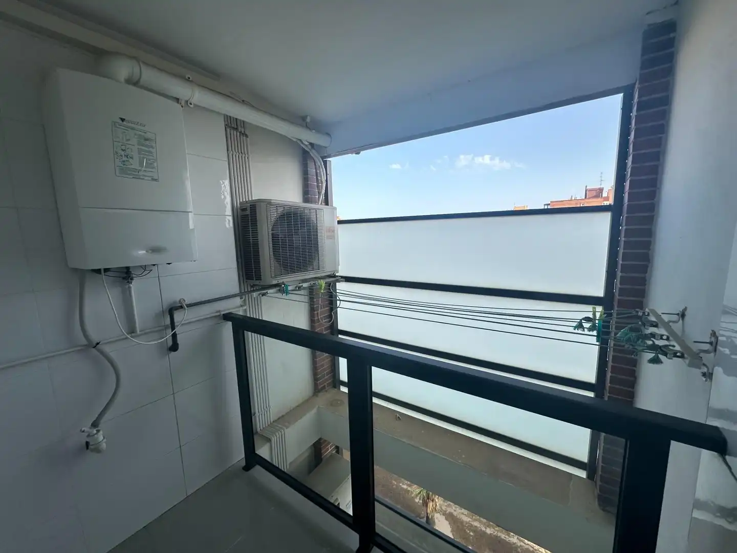 Terraza de Piso de alquiler en Alicante / Alacant con Aire acondicionado y Piscina comunitaria