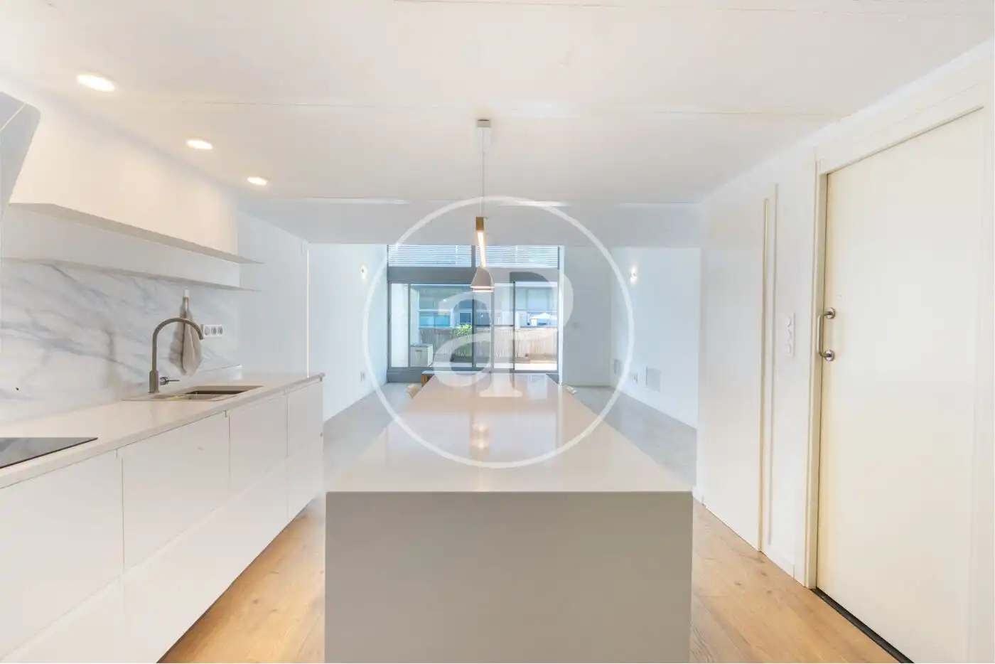 Kitchen of Flat for sale in Valencia  with Air Conditioner, Heating and Terrace
