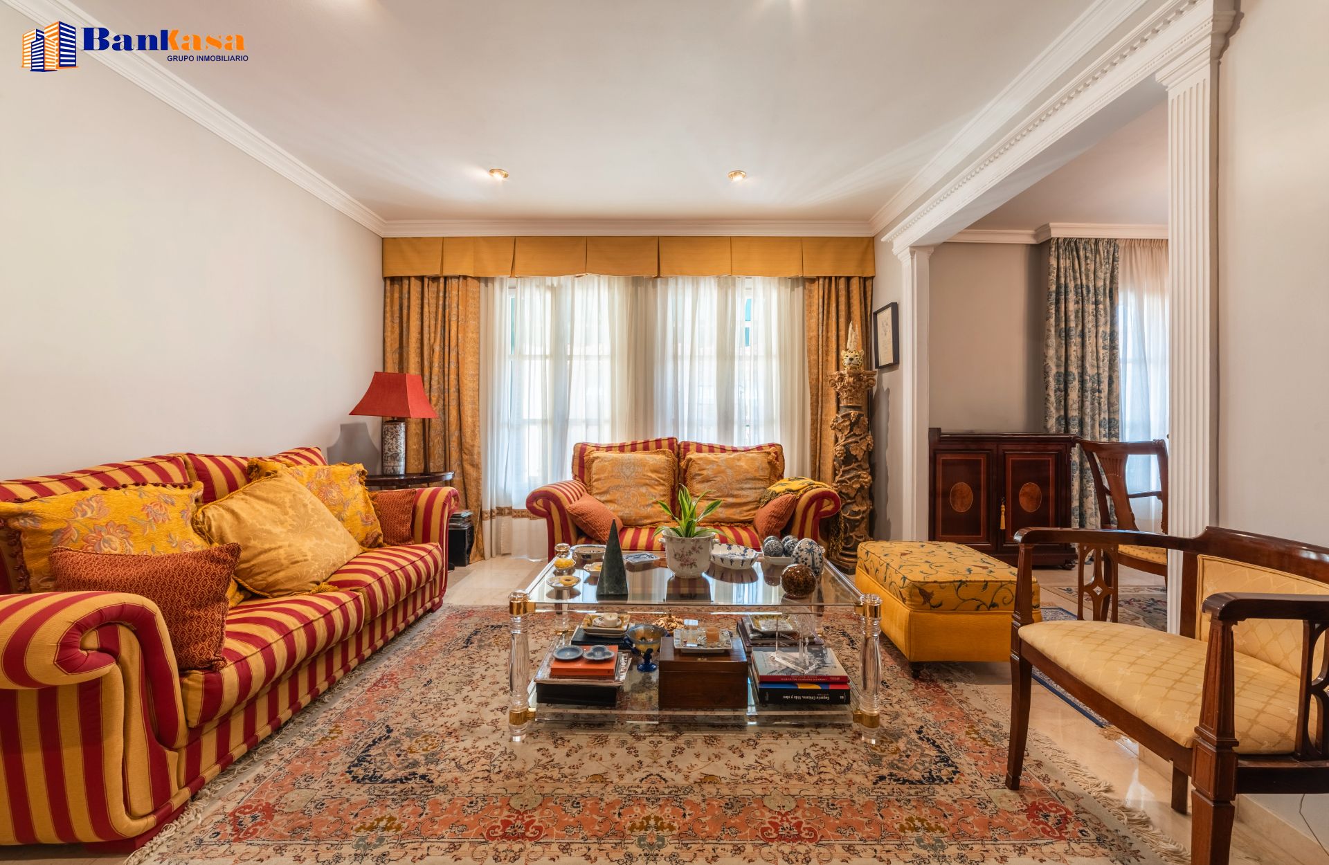 Sala d'estar de Pis en venda en Málaga Capital amb Terrassa i Moblat