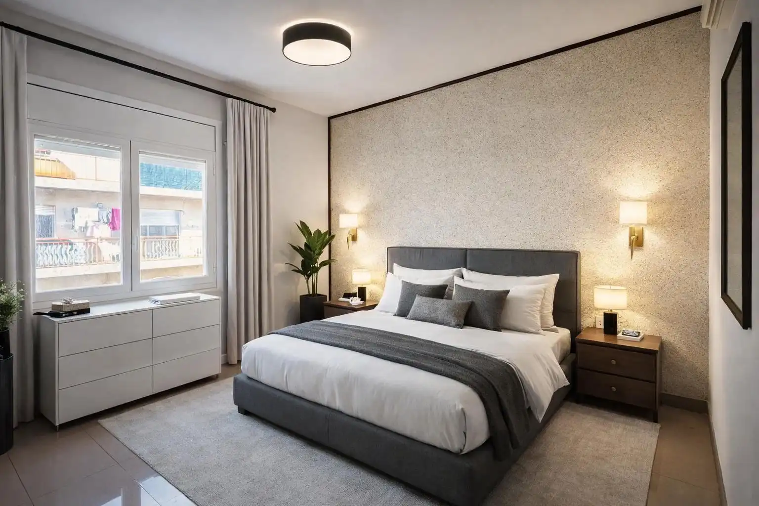 Bedroom of Flat for sale in Vilafranca del Penedès  with Heating, Balcony and Alarm
