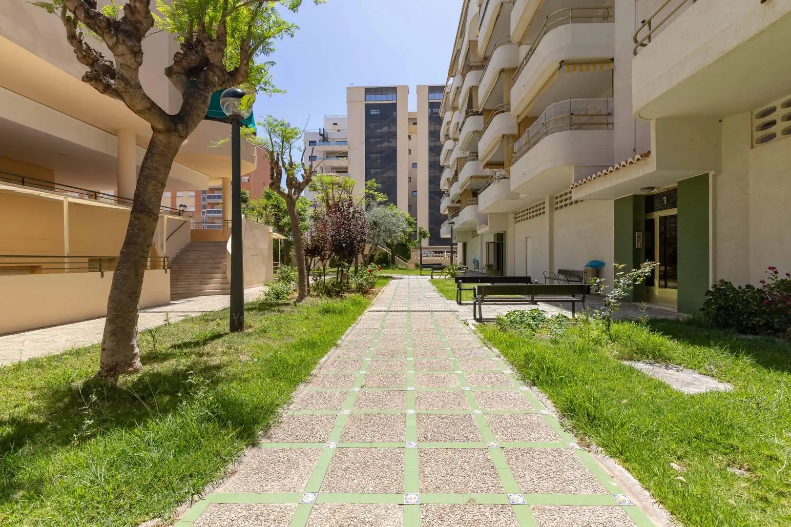 Exterior view of Apartments for sale in La Pobla de Farnals  with Air Conditioner, Heating and Private garden