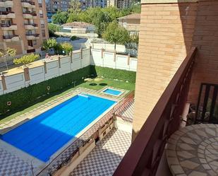 Swimming pool of Duplex for sale in  Jaén Capital  with Air Conditioner and Terrace