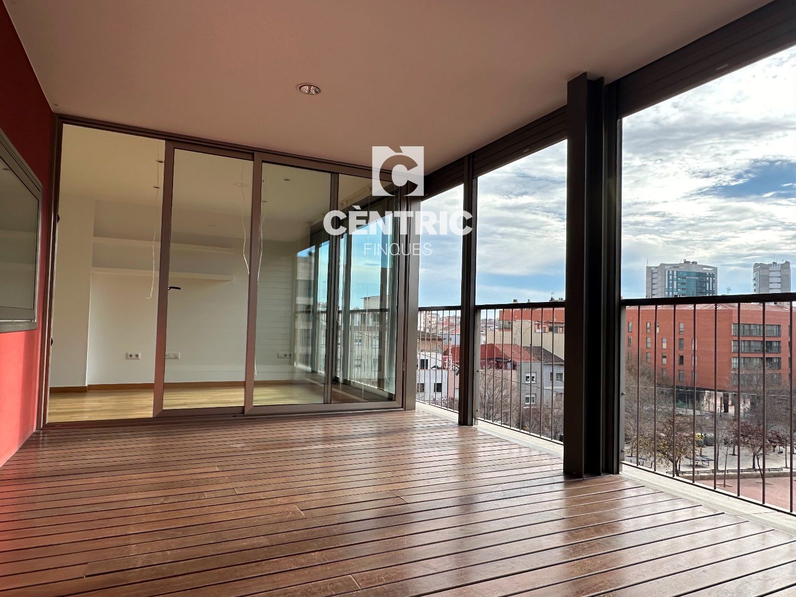 Terrace of Flat for rent in Terrassa  with Air Conditioner, Heating and Terrace