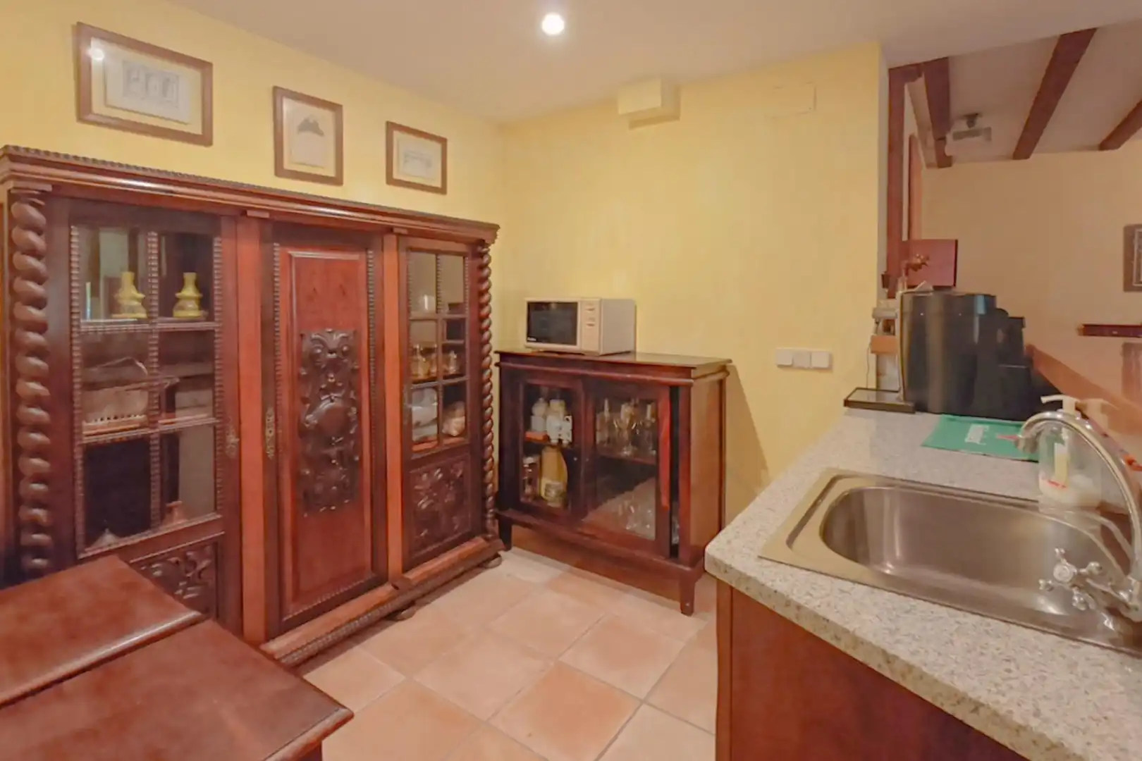 Küche von Haus oder Chalet zum Verkauf in Torrelodones mit Heizung, Privatgarten und Terrasse