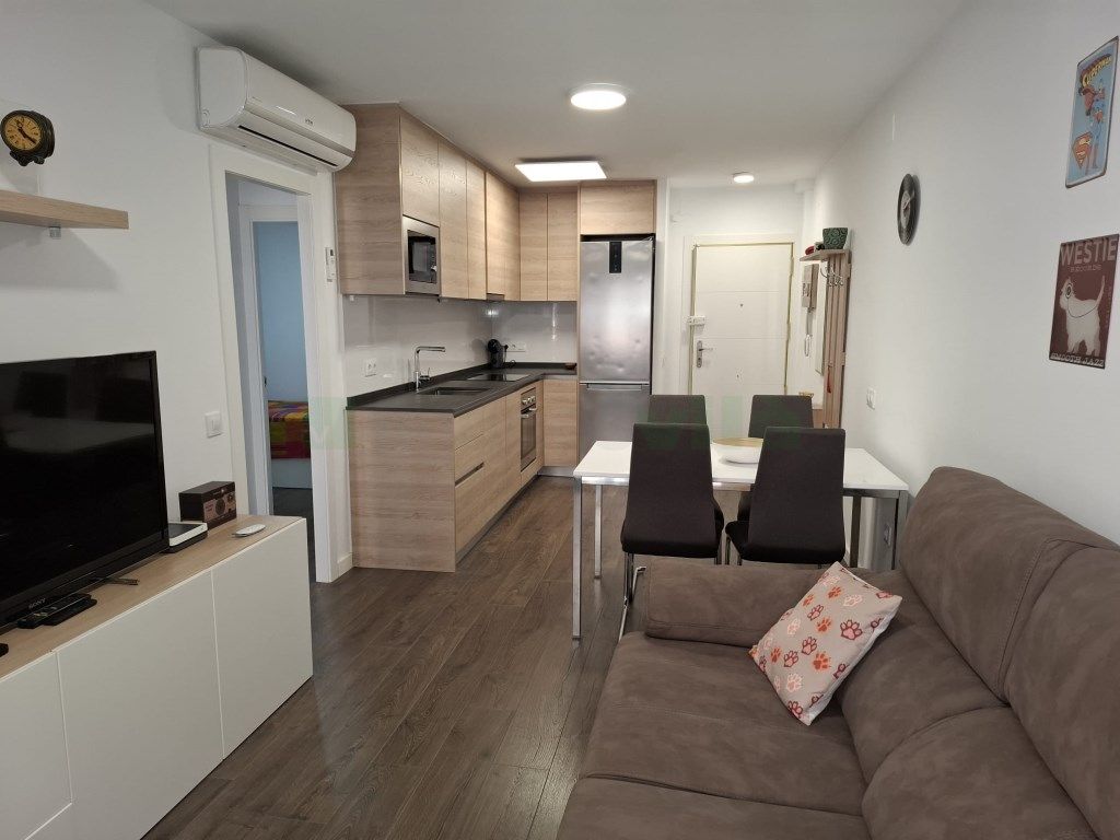 Kitchen of Flat for sale in Pineda de Mar  with Air Conditioner, Balcony and Community pool