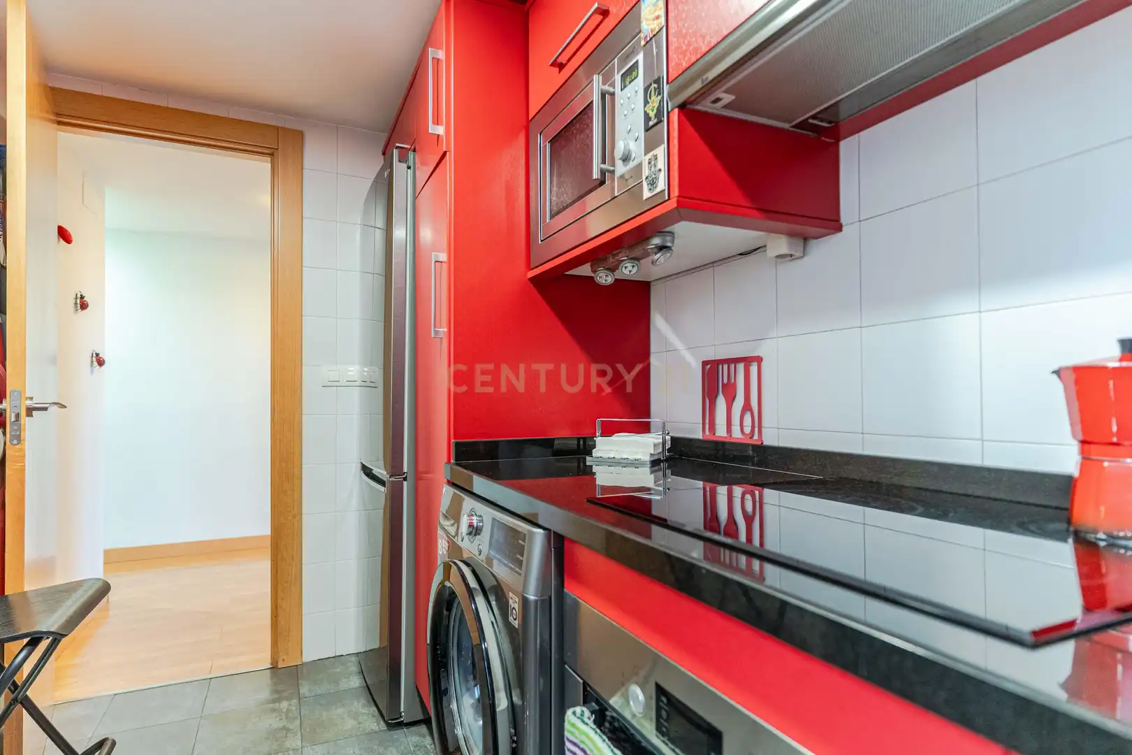 Kitchen of Flat for sale in Granada  with Air Conditioner