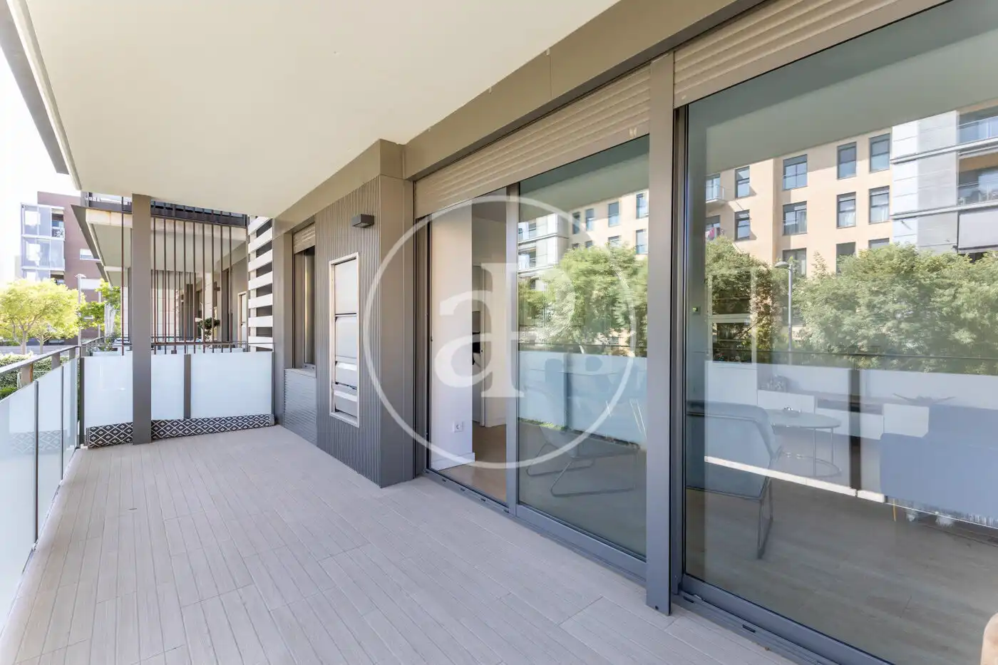 Terrassa de Pis en venda en Sant Cugat del Vallès amb Aire condicionat, Jardí privat i Terrassa