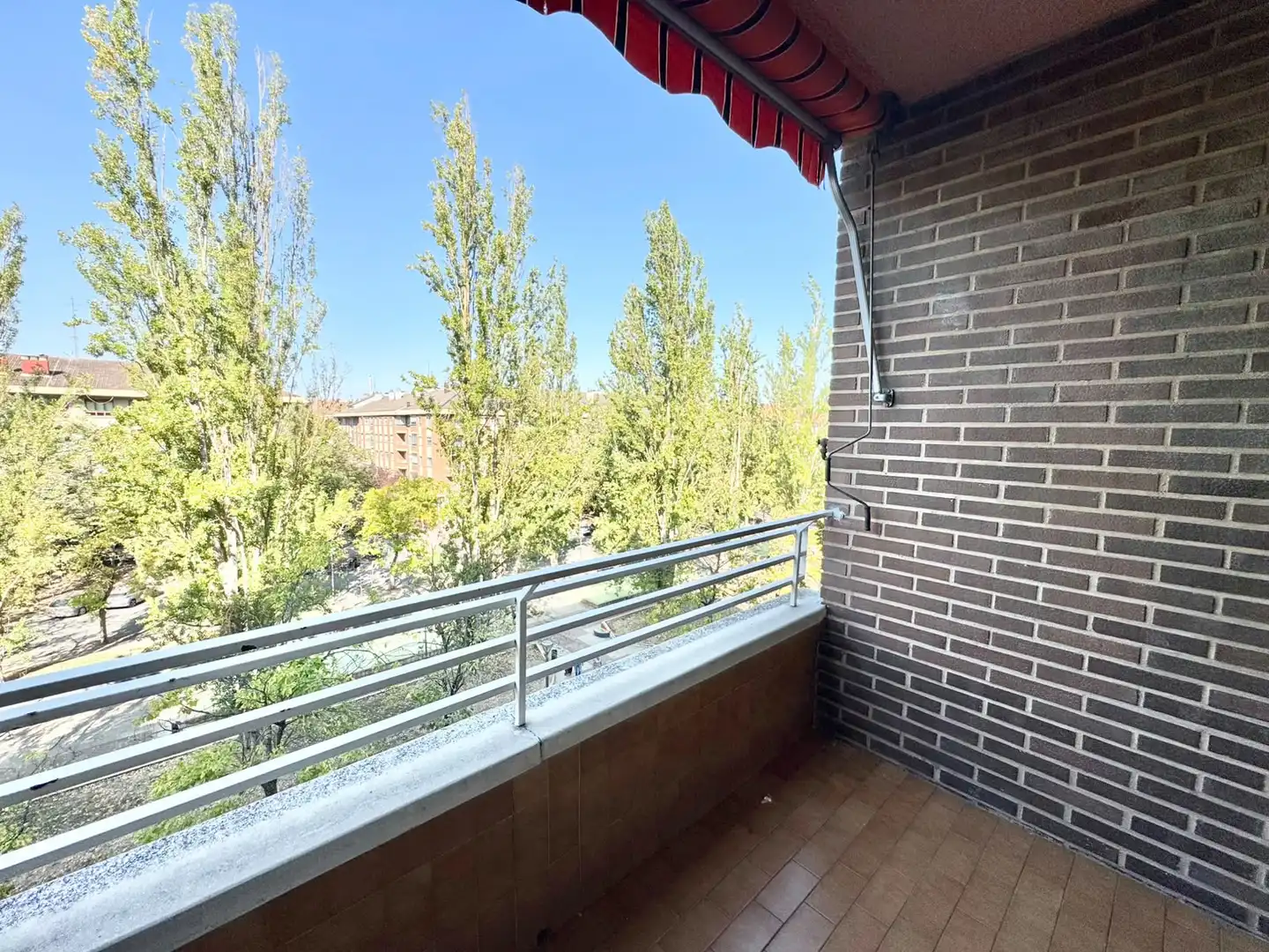 Balcony of Flat for rent in San Martín 