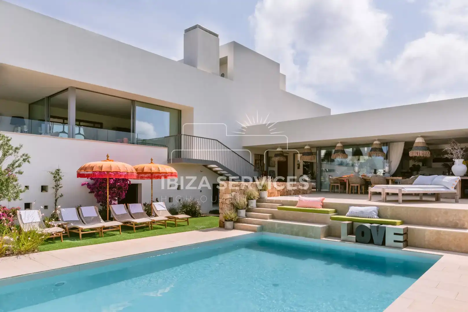 Casa o xalet de lloguer a Cala Vedella - Cala Tarida