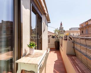 Terrassa de Apartament de lloguer en  Barcelona Capital amb Aire condicionat, Calefacció i Terrassa