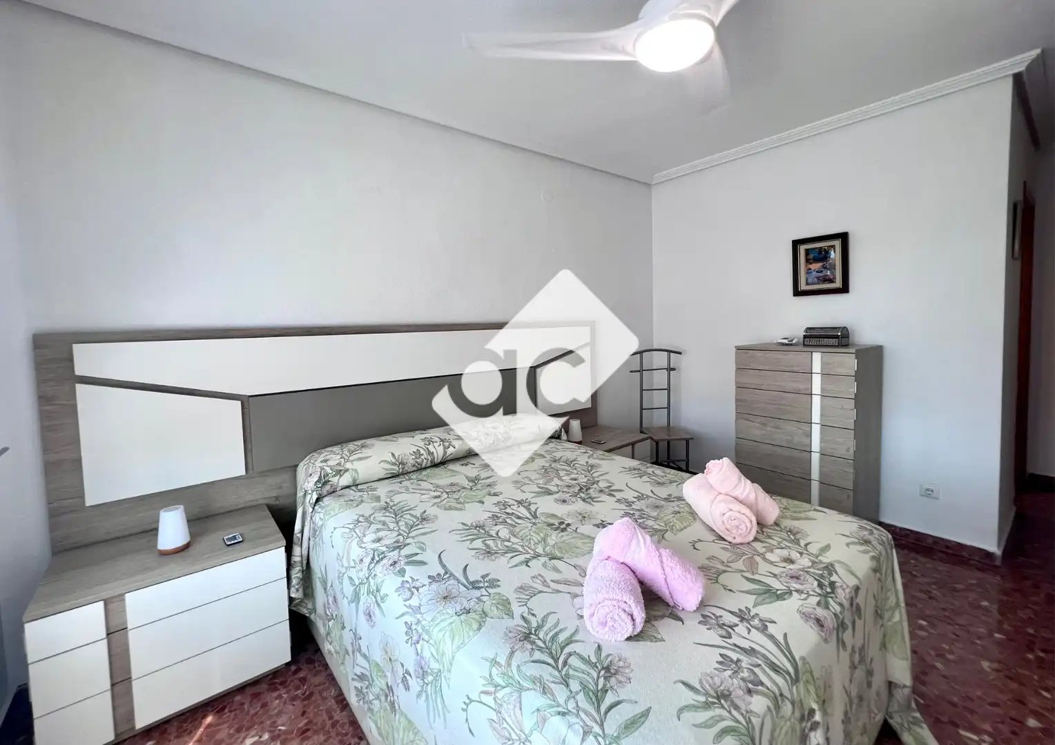 Bedroom of Flat for rent in Albal  with Air Conditioner, Heating and Furnished