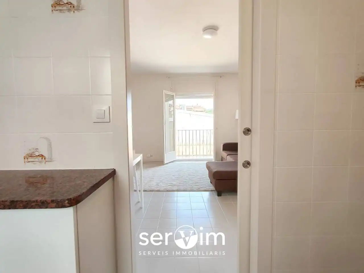 Schlafzimmer von Wohnung zum Verkauf in Girona mit Heizung und Balkon