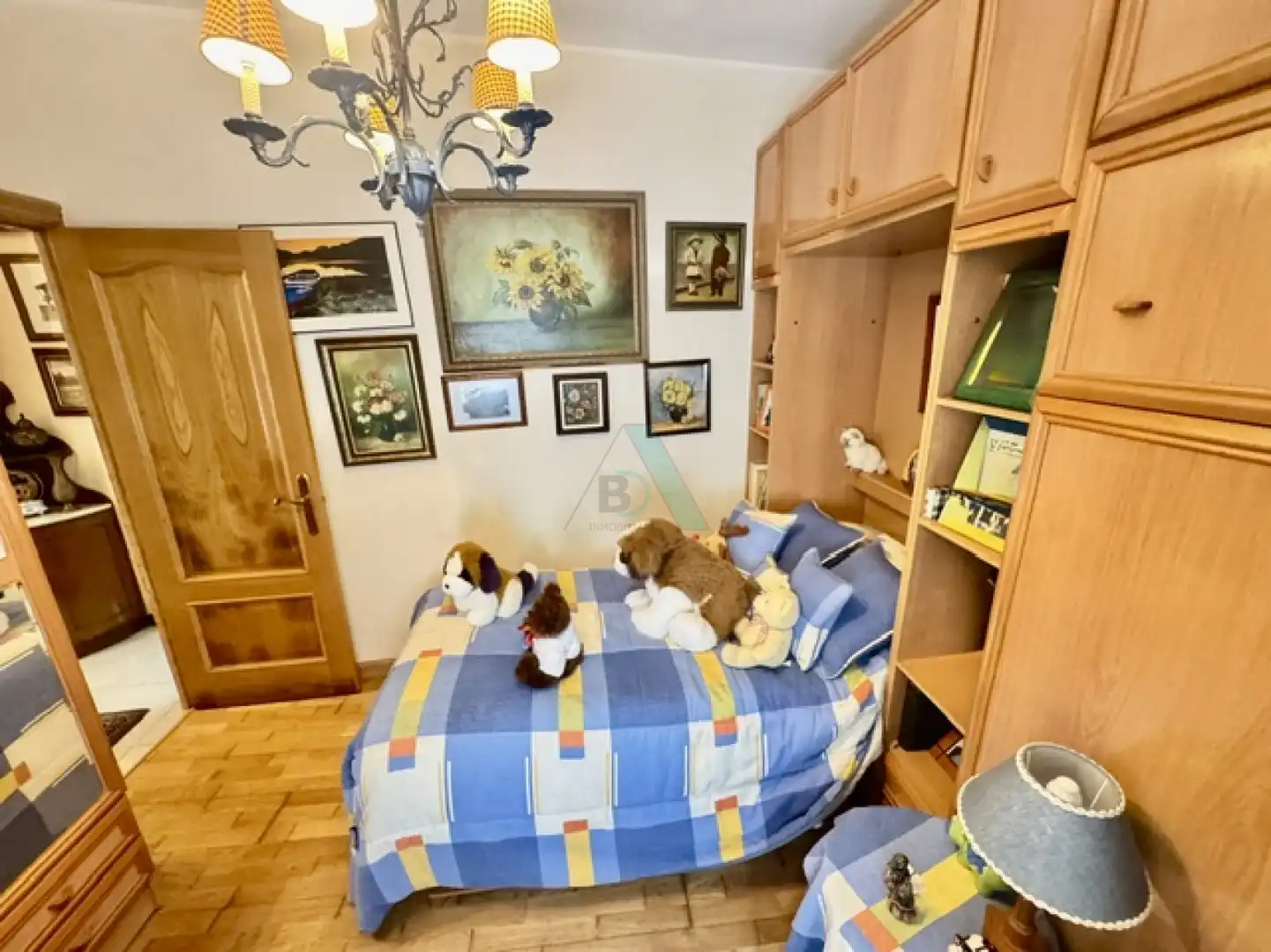 Bedroom of Flat for sale in Ribadesella  with Balcony