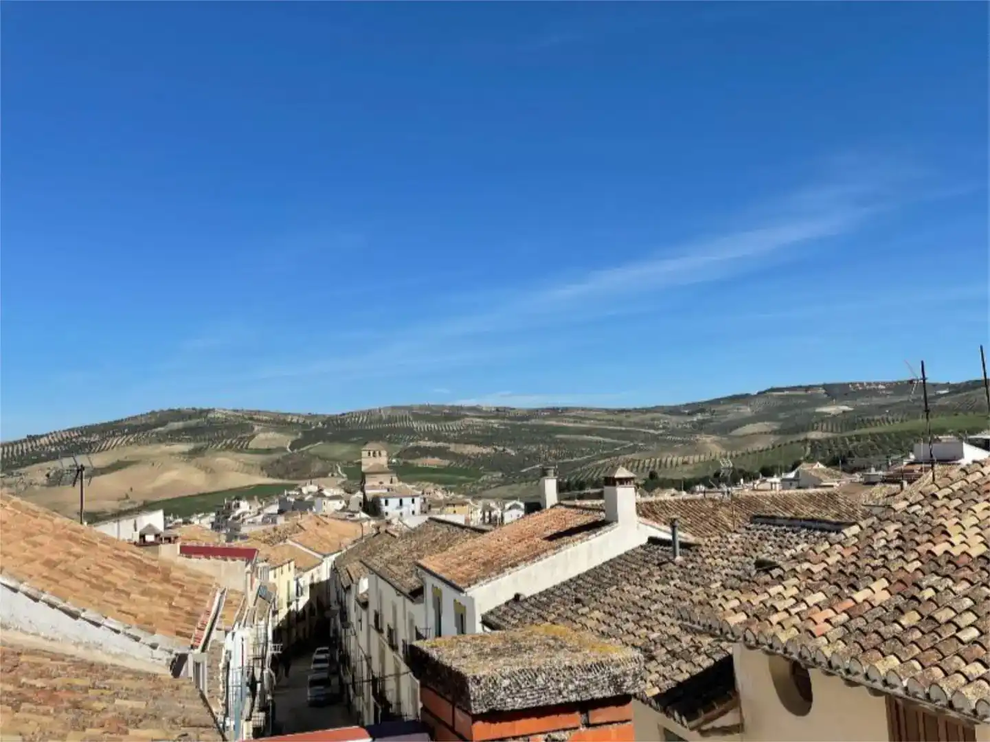 Vista exterior de Casa adosada en venda en Alhama de Granada amb Balcó