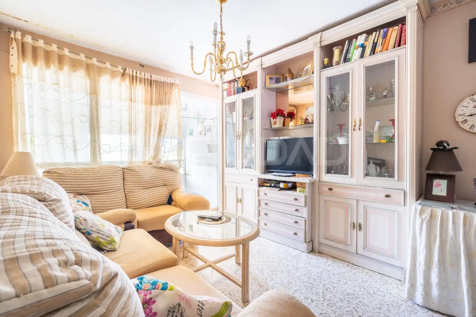 Living room of Flat for sale in Sevilla  with Balcony