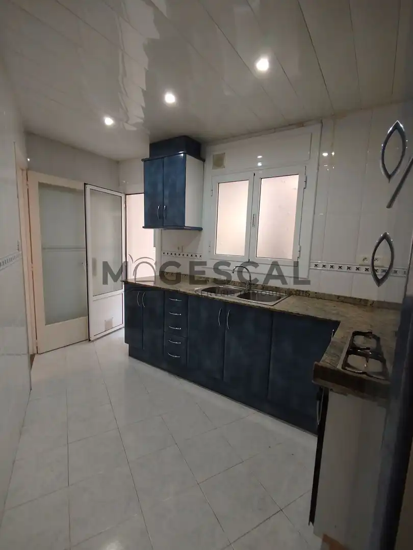Kitchen of Flat for sale in Sentmenat  with Heating and Storage room