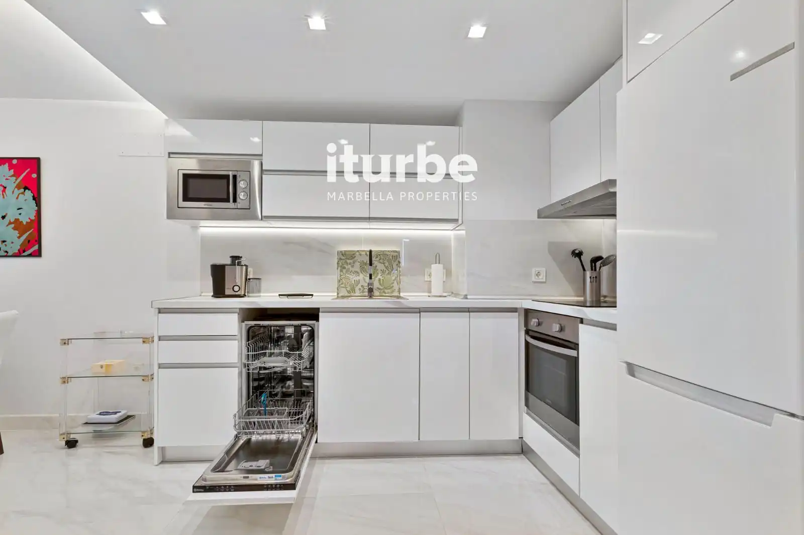 Cocina de Piso en venta en Marbella con Aire acondicionado y Alarma