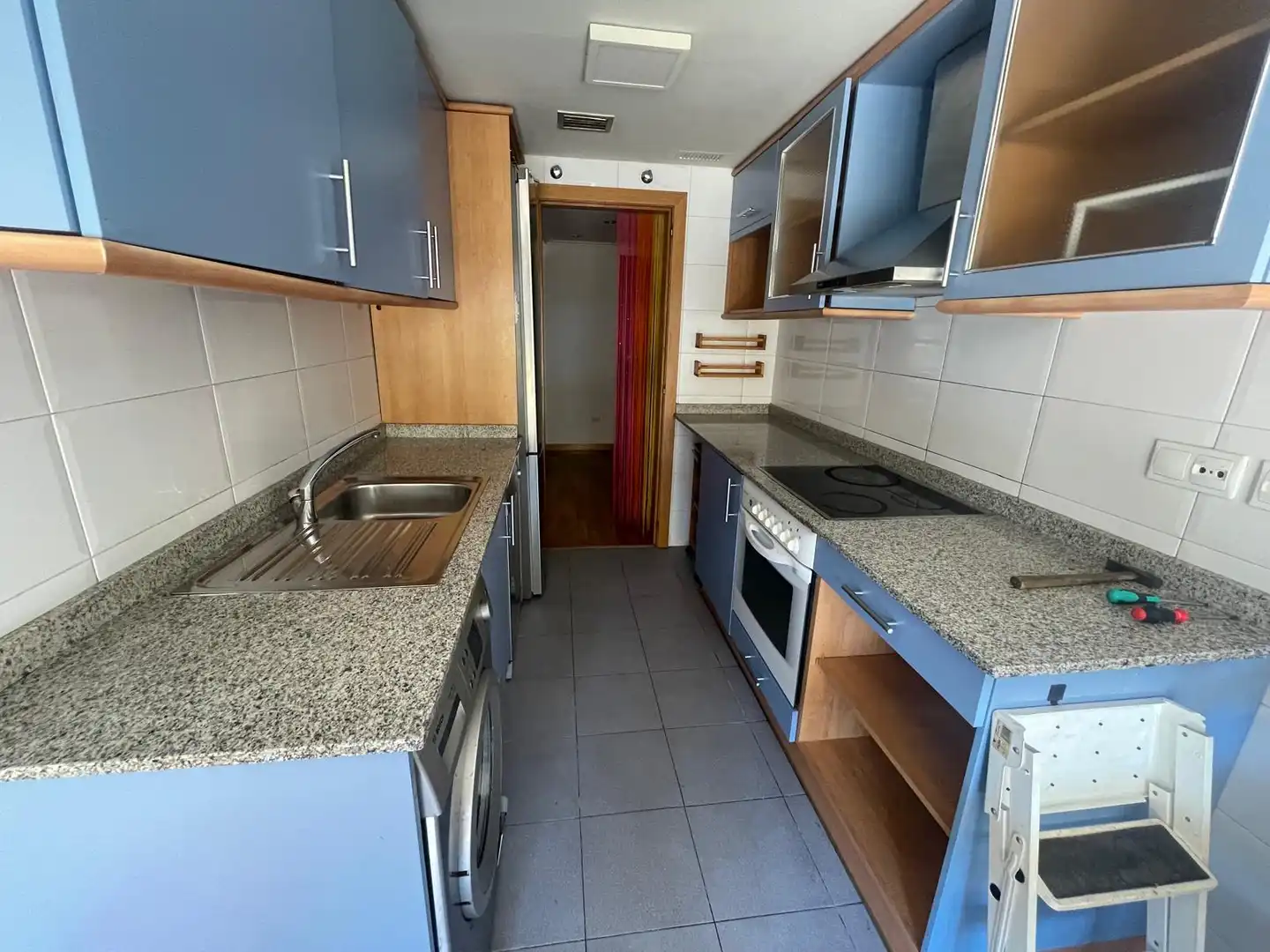Cocina de Piso de alquiler en Zaragoza con Aire acondicionado, Calefacción y Parquet