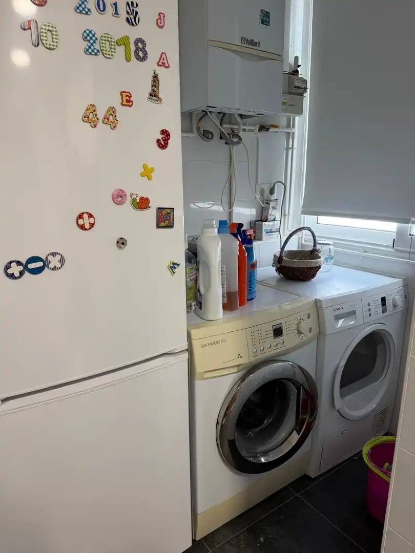 Kitchen of Attic for rent in Lleida  with Air Conditioner, Terrace and Furnished