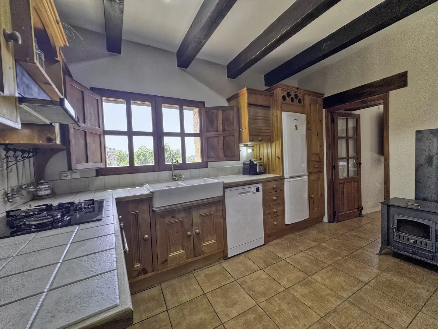 Kitchen of Country homes for sale in Rubielos de Mora  with Heating and Terrace