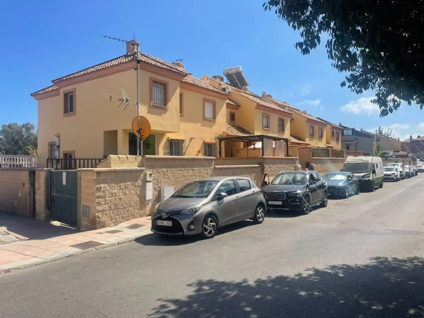 Vista exterior de Casa adosada en venda en San García