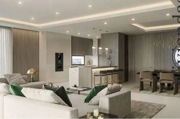 Sala de estar de Apartamento en venta en Málaga con Aire acondicionado, Jardín privado y Terraza