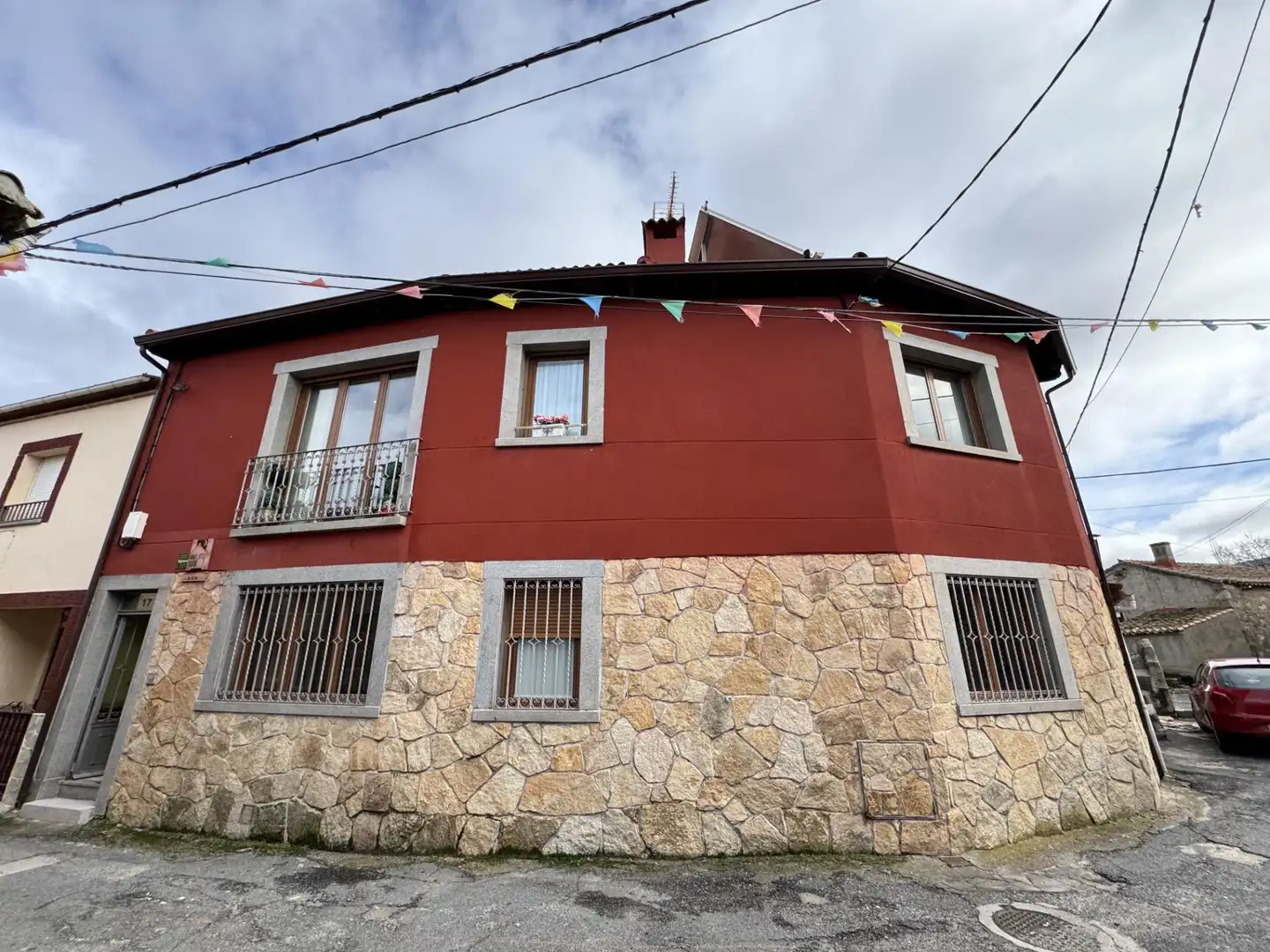 Vista exterior de Casa adosada en venda en Pradosegar