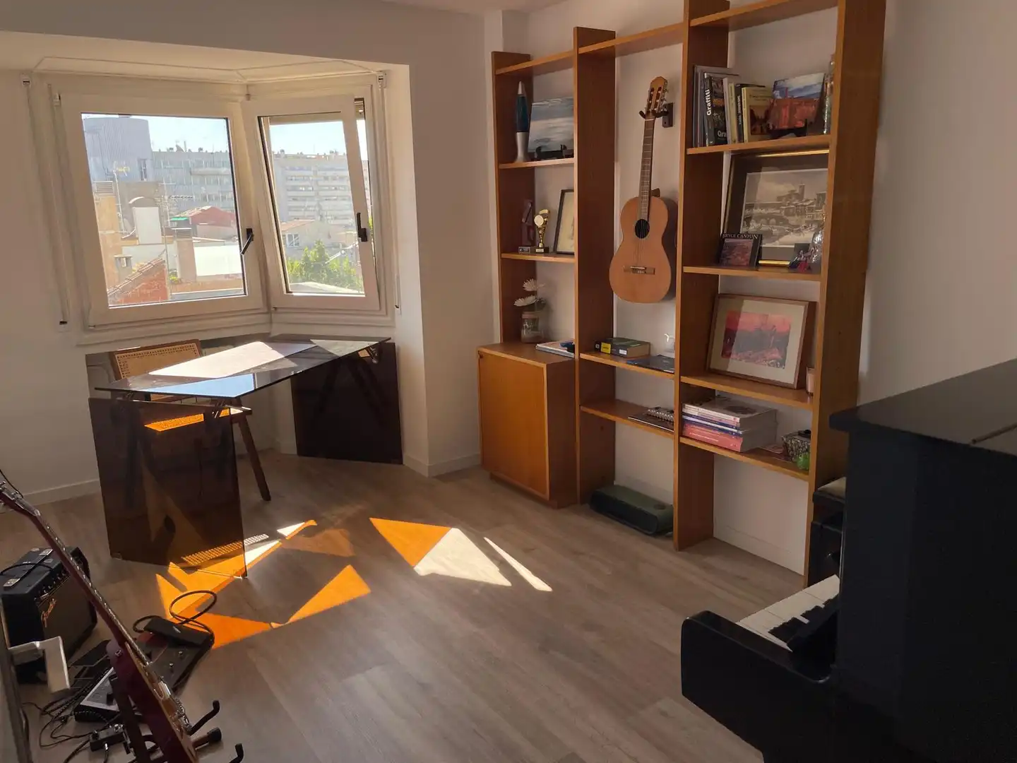 Wohnzimmer von Wohnung zum Verkauf in Terrassa mit Möbliert